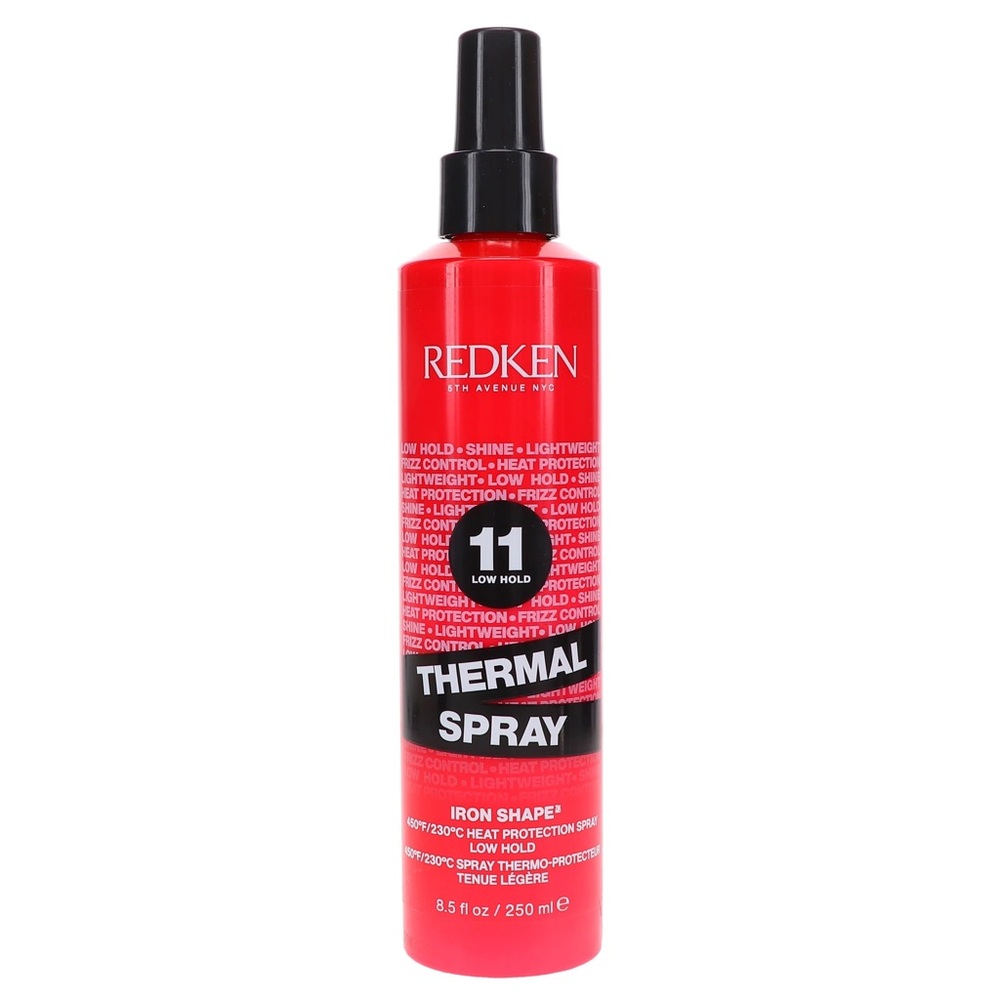 Redken Thermal Spray 11 Low Hold Heat Protectant Iron Shape Frizz Shine 8.5oz